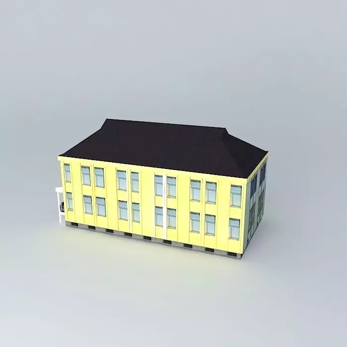 Post of Montenegro  3D model_0