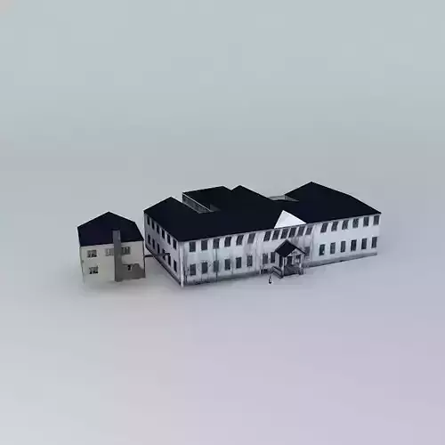 Osnovni Skola Mustafa school 3D model