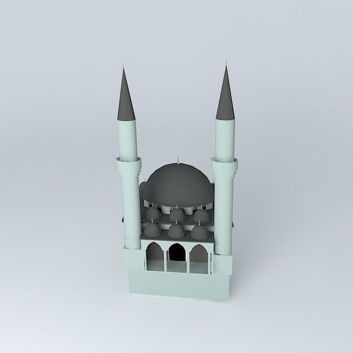 The mosque 3D model_1