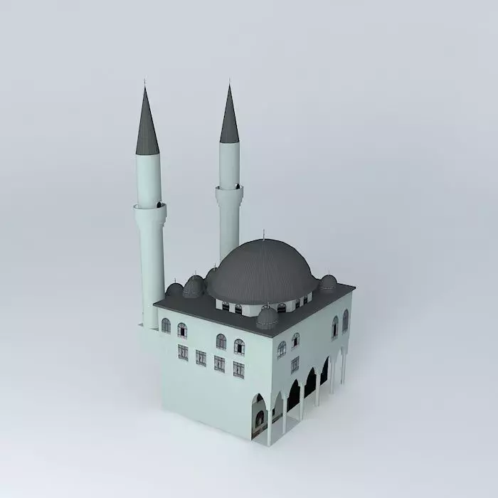 The mosque 3D model_0