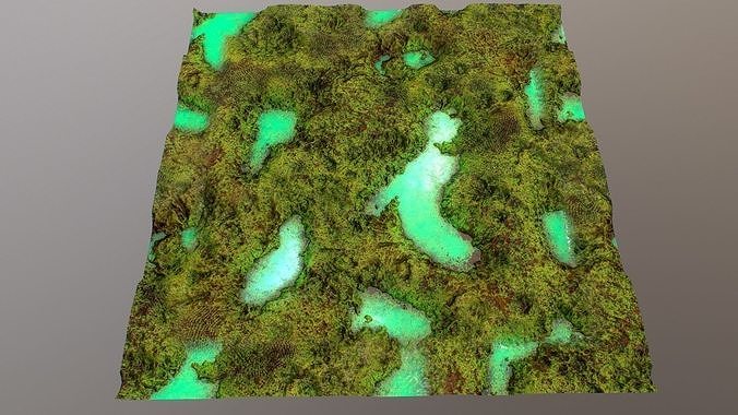 Texture PBR seamless sci fi alien surface textures VR / AR / low-poly ...