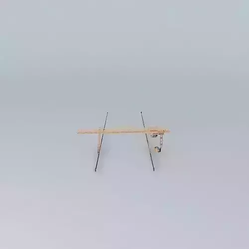 GornjoIbarski Crane 3D model