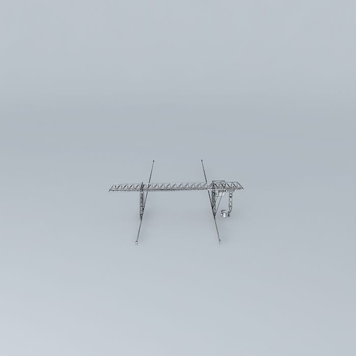 GornjoIbarski Crane 3D model_3