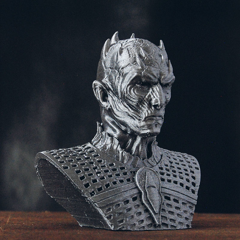 Night King Bust - Game of Thrones 3D print model_11