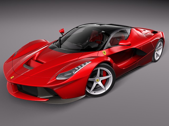 Ferrari LaFerrari 2014 3D model_1