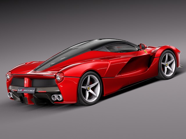 Ferrari LaFerrari 2014 3D model_2