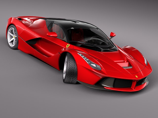 Ferrari LaFerrari 2014 3D model_3