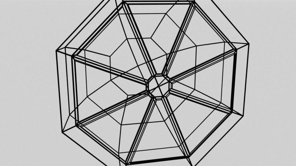 Low Poly Cartoon Orange Free 3D model_9