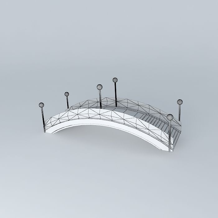 Bridge tolls 3D model_4