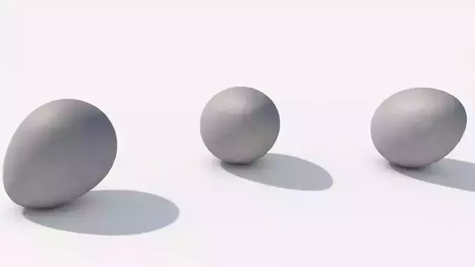 Simple chicken egg model