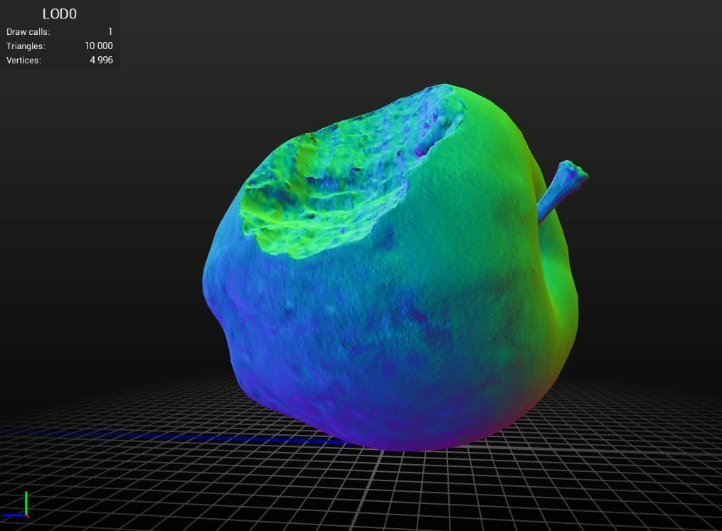 Realistic - Fruit apple 3D Model Collection_43