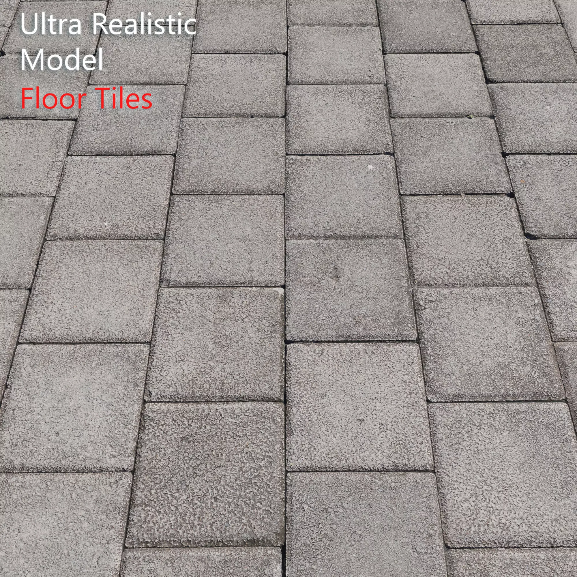 Ultra realistic Tiles Floor Scan 3D model_0