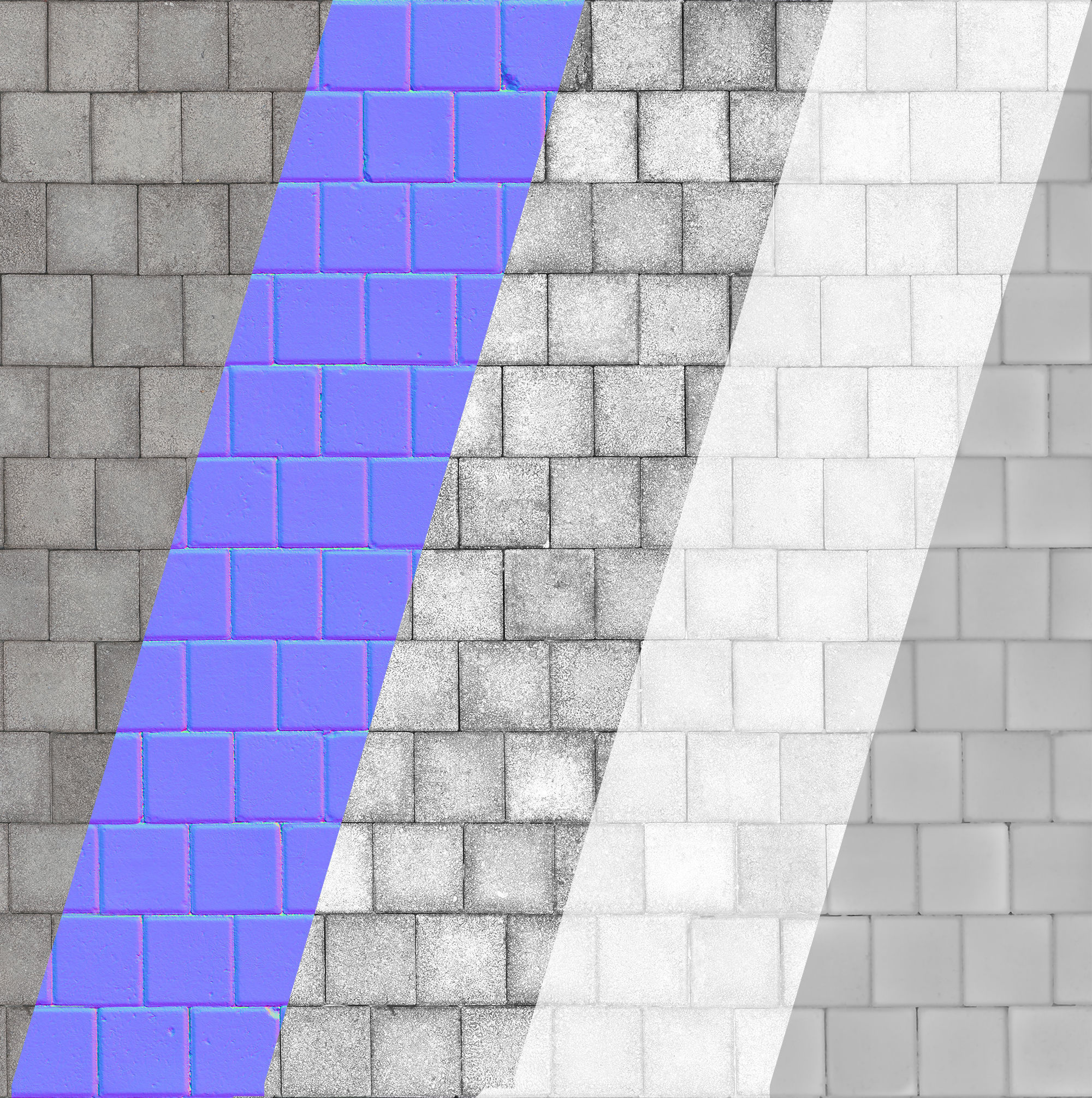 Ultra realistic Tiles Floor Scan 3D model_9