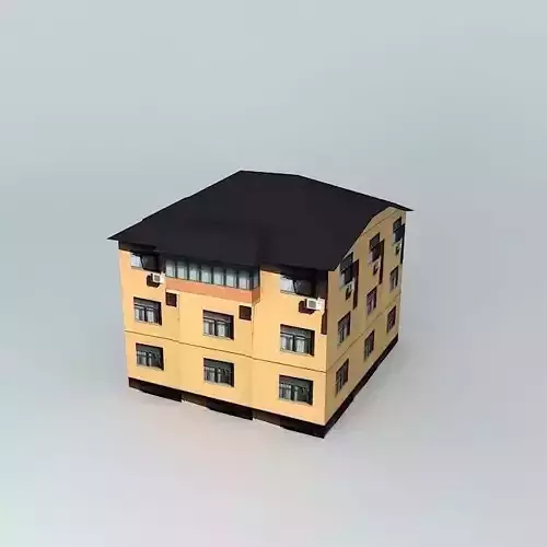Basic Court of Rozaje apartments  3D model
