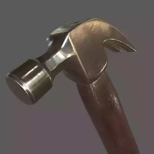 Hammer Low Poly Game Ready Low-poly 3D model Hammer Low Poly Game Ready Low-poly 3D model