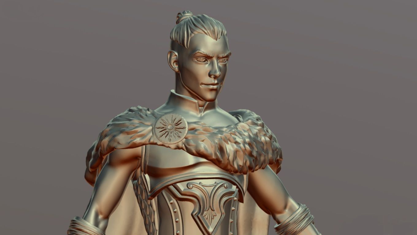  Warrior 3D print model  3D print model_1