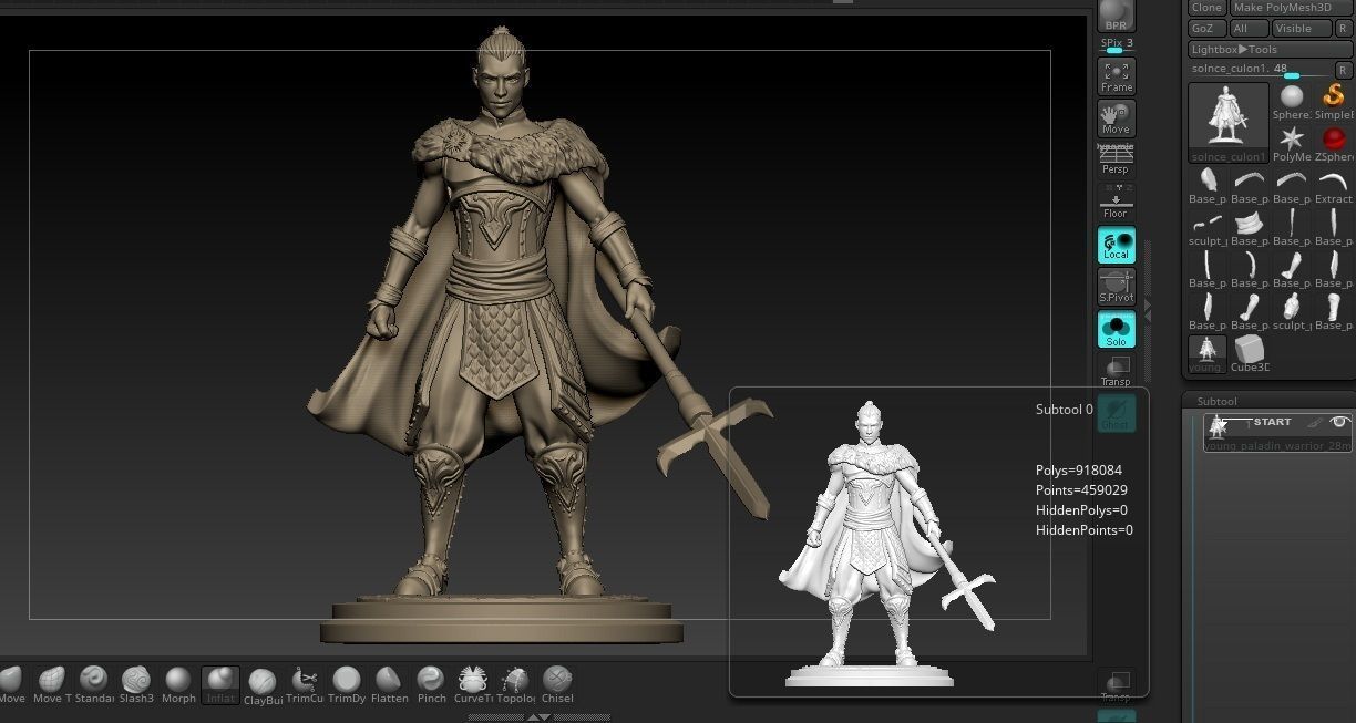  Warrior 3D print model  3D print model_4
