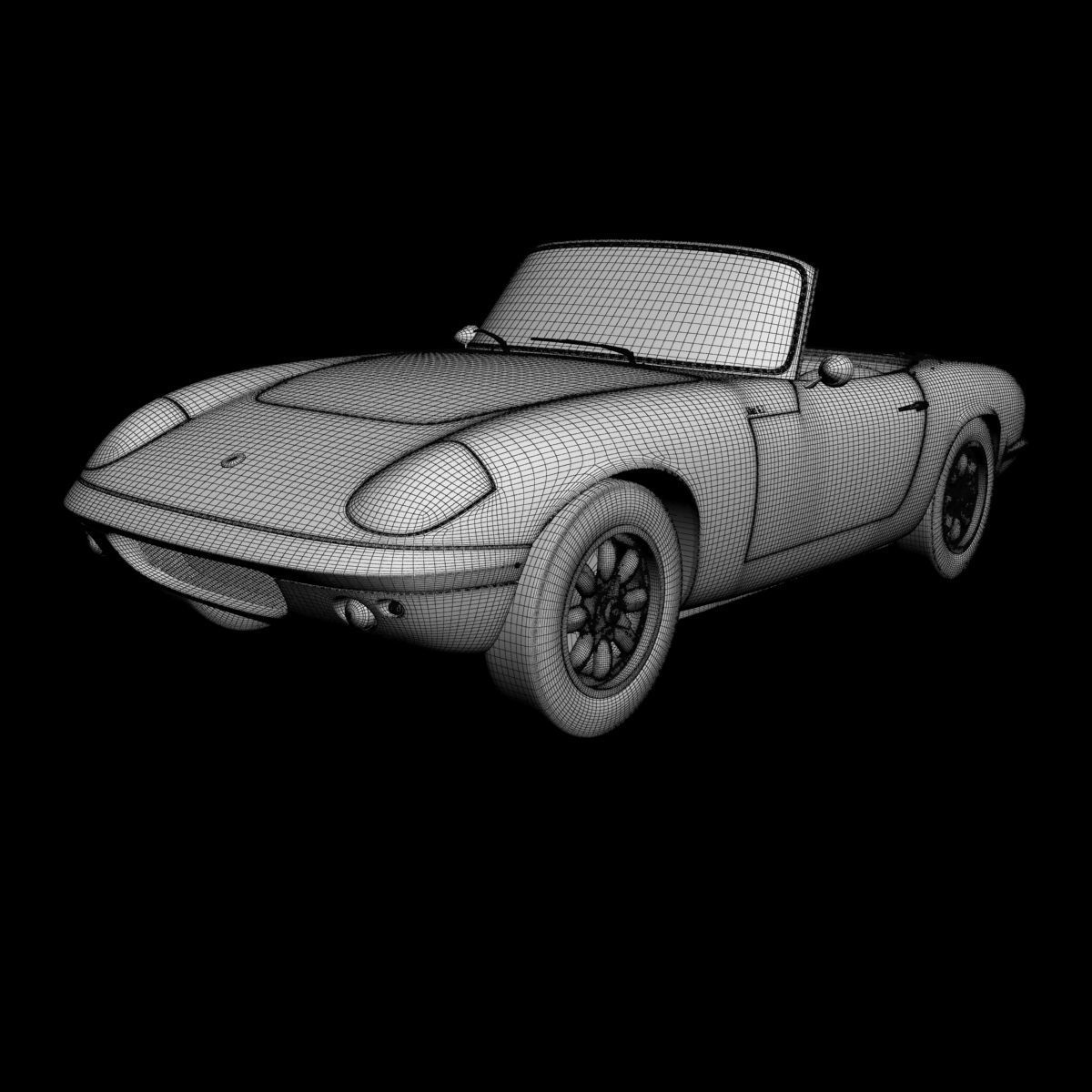 Lotus Elan S2 3D model_13