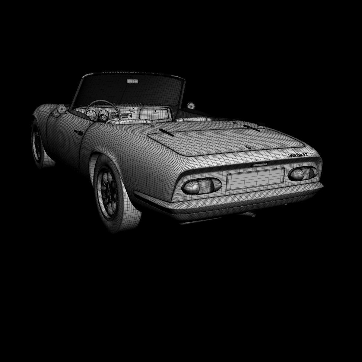 Lotus Elan S2 3D model_15