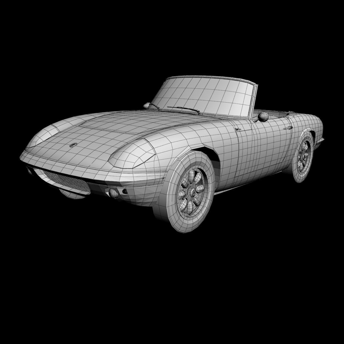 Lotus Elan S2 3D model_12