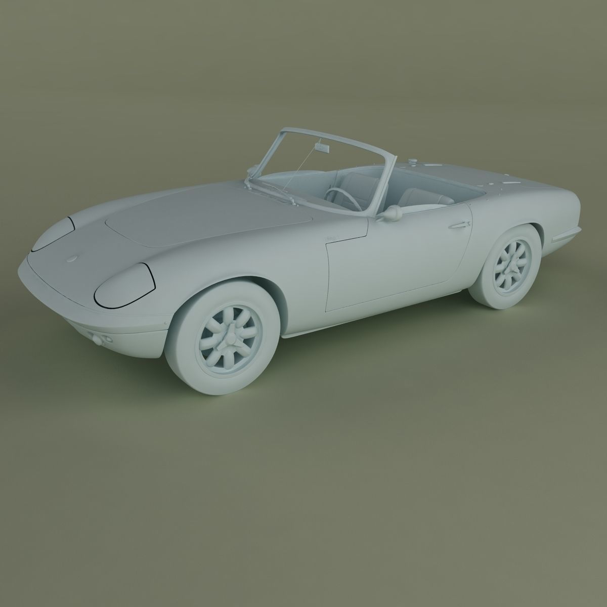 Lotus Elan S2 3D model_11