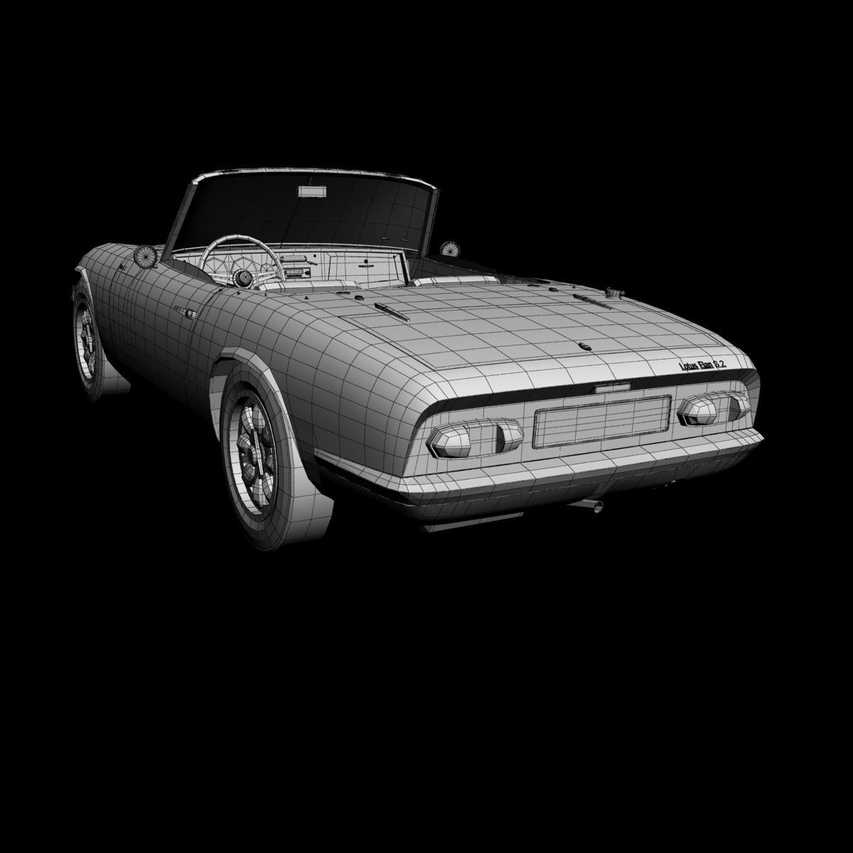 Lotus Elan S2 3D model_14