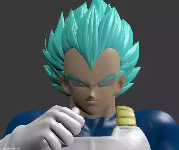 DRAGON BALL CHARACTER BLUE VEGETA