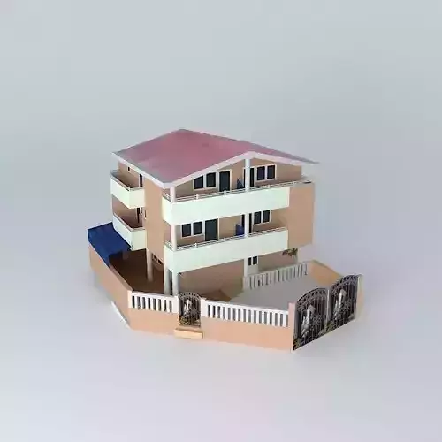 Apartments Milka 3D model