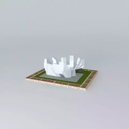 War monument 3D model