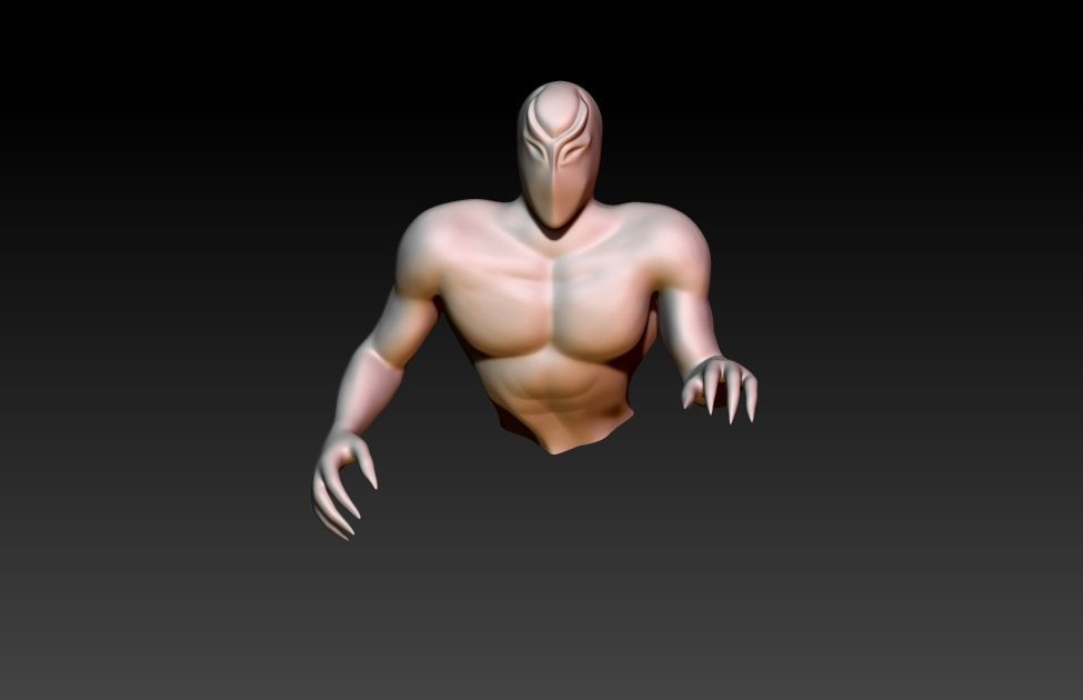 Venger on horse Nightmare 3D print model_20