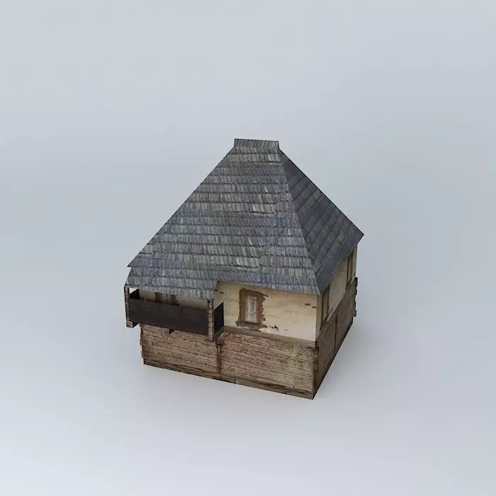 Ex Gypsy House 3D model_0