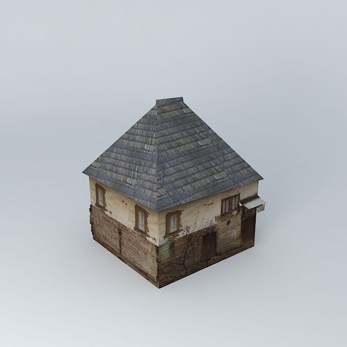 Ex Gypsy House 3D model_2