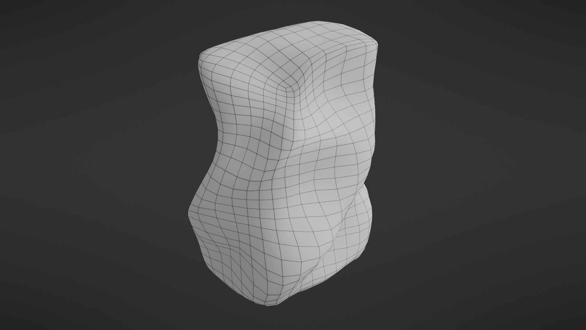 Iceberg rock Low-poly 3D model_23