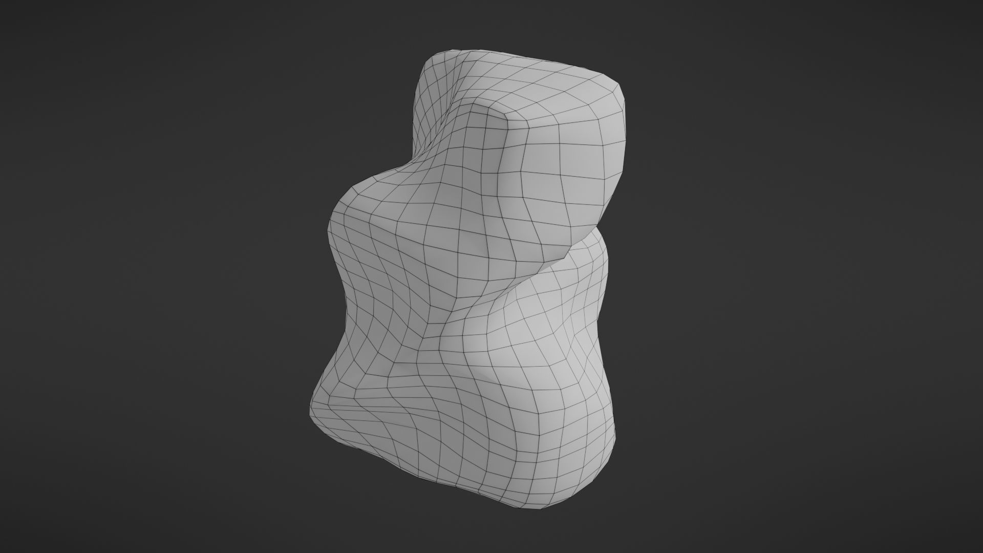 Iceberg rock Low-poly 3D model_26