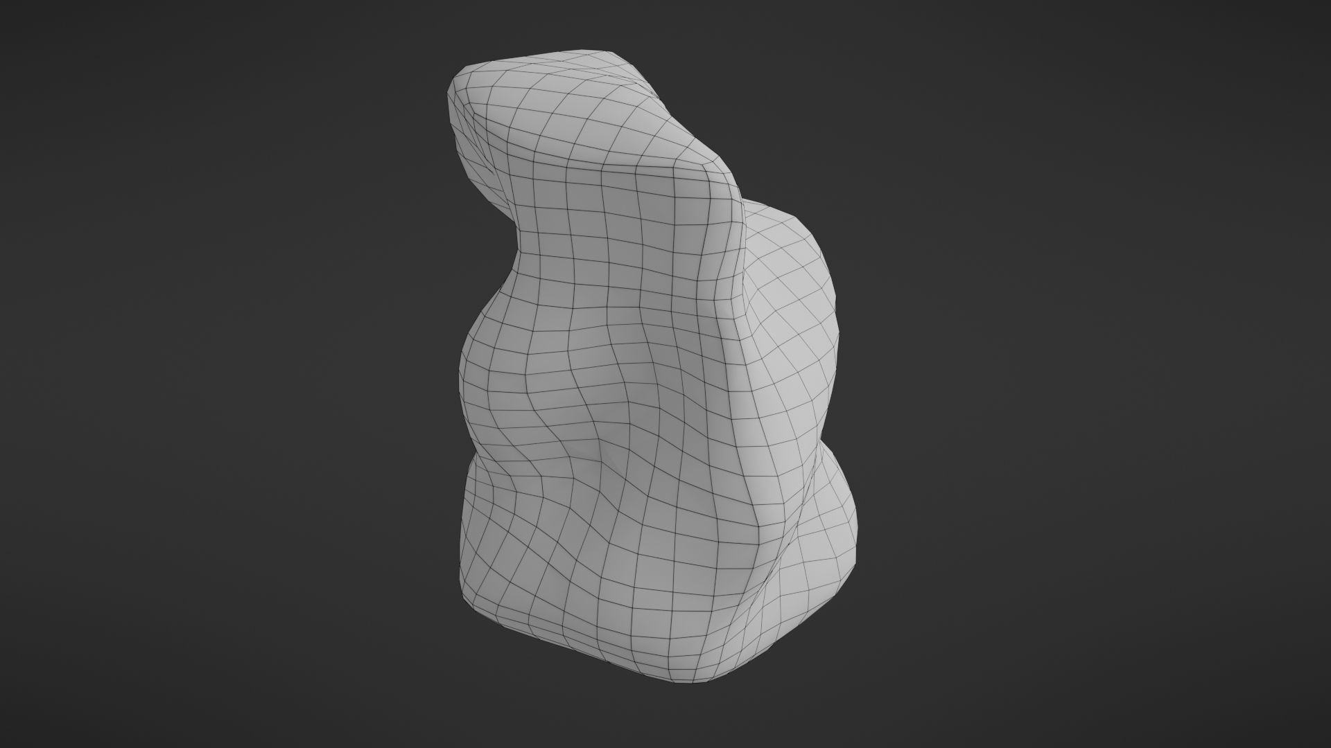 Iceberg rock Low-poly 3D model_29