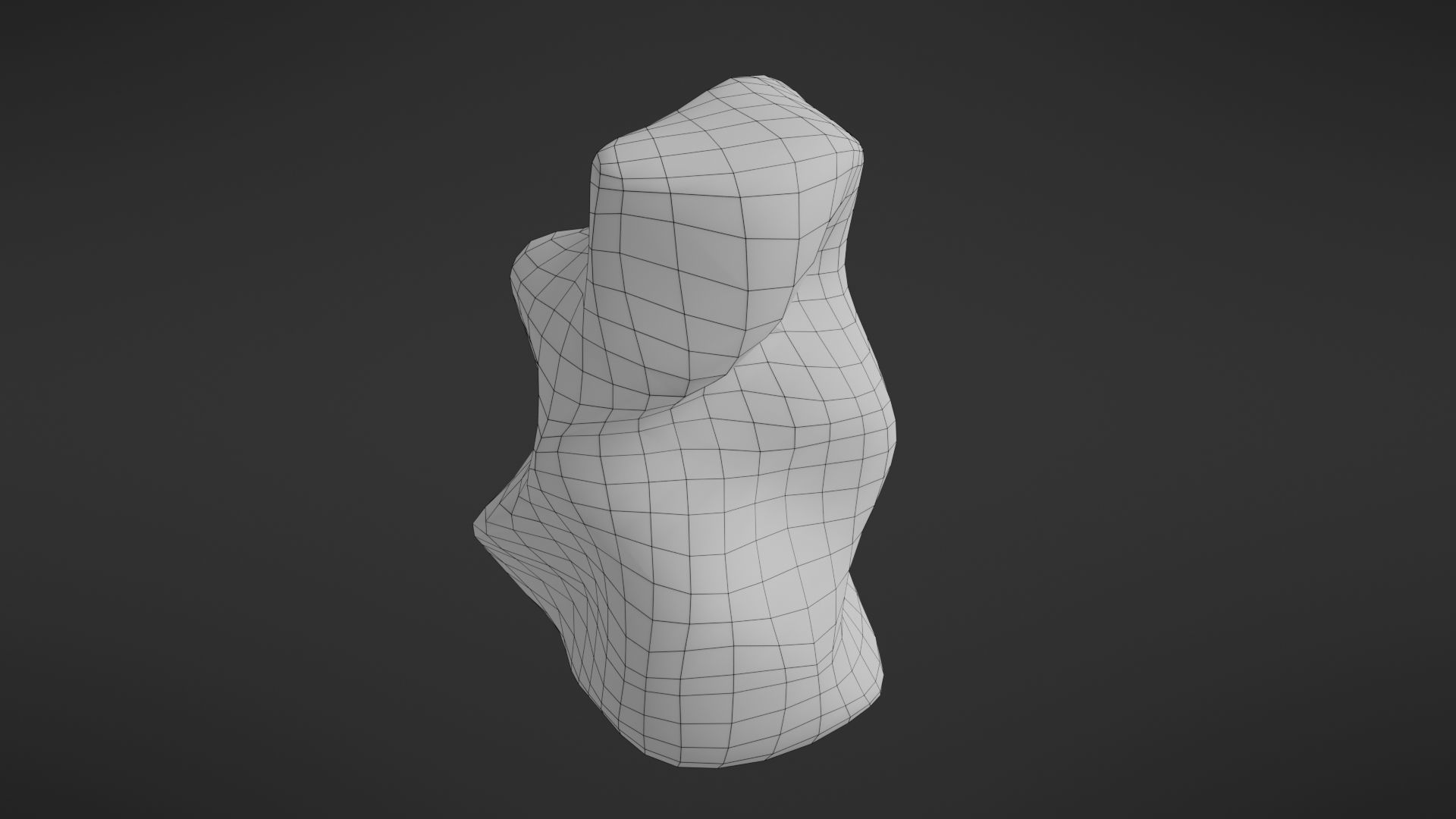 Iceberg rock Low-poly 3D model_38