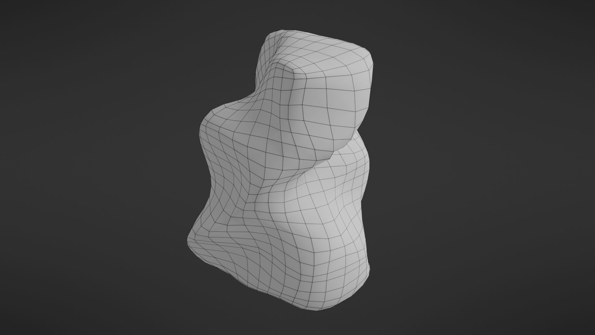 Iceberg rock Low-poly 3D model_24