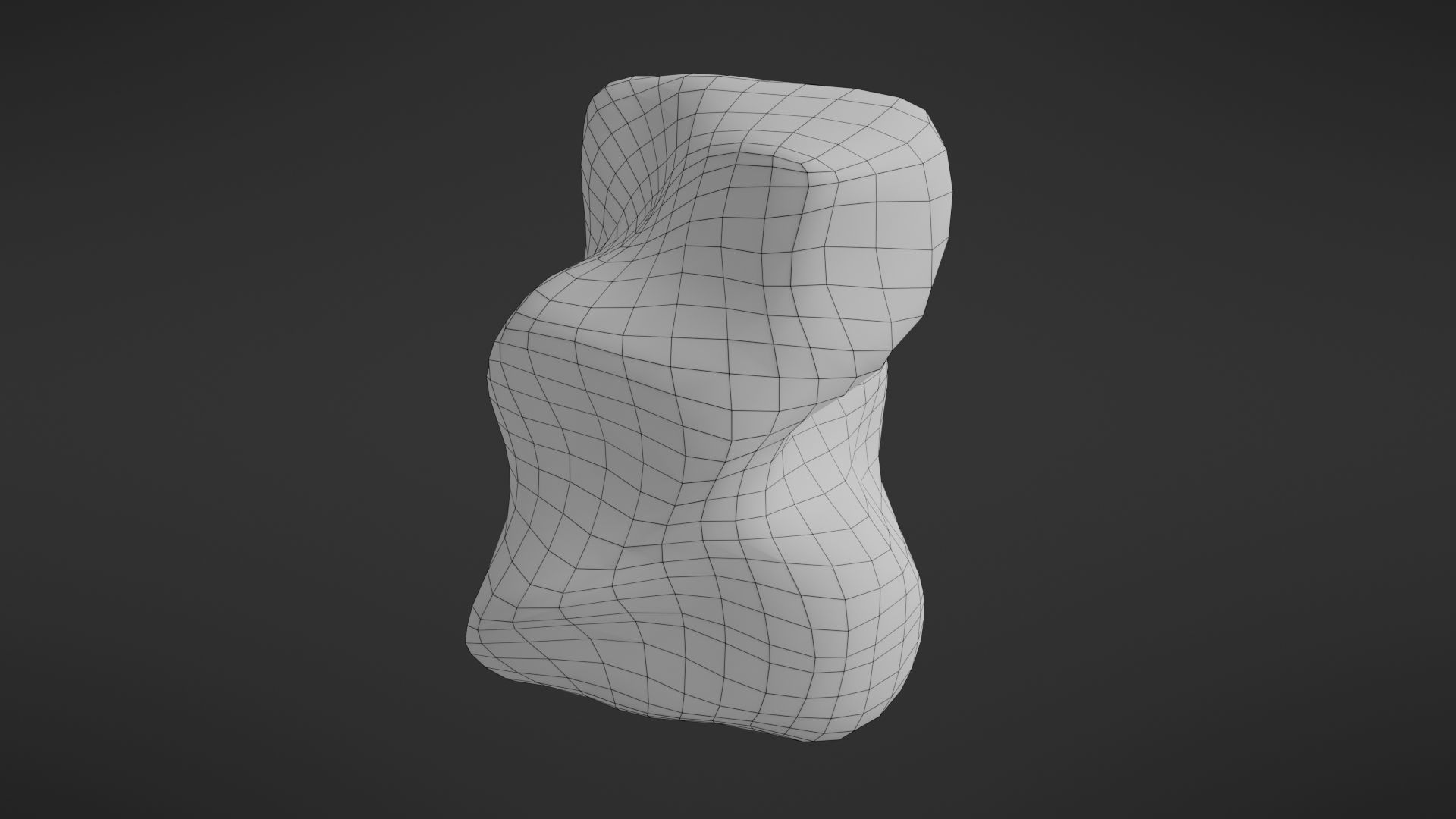 Iceberg rock Low-poly 3D model_17