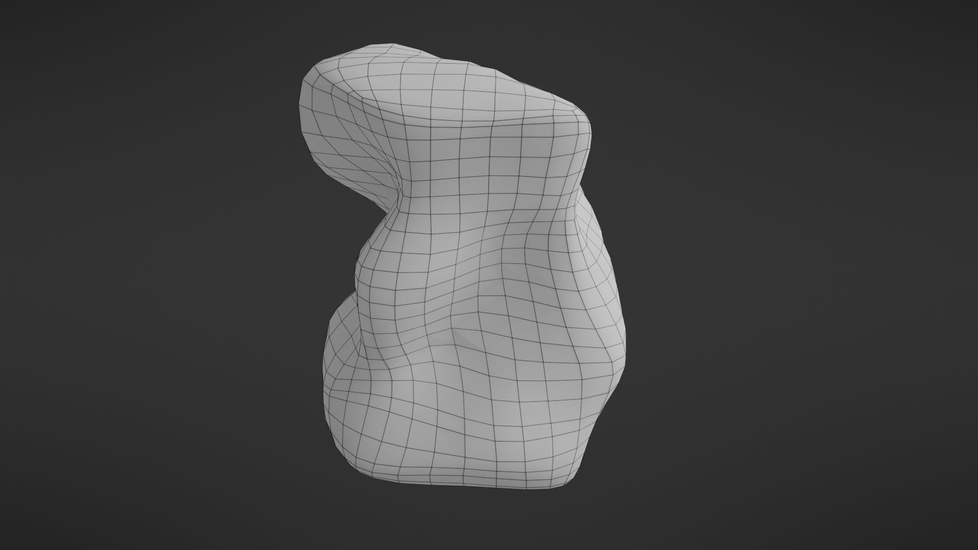 Iceberg rock Low-poly 3D model_31
