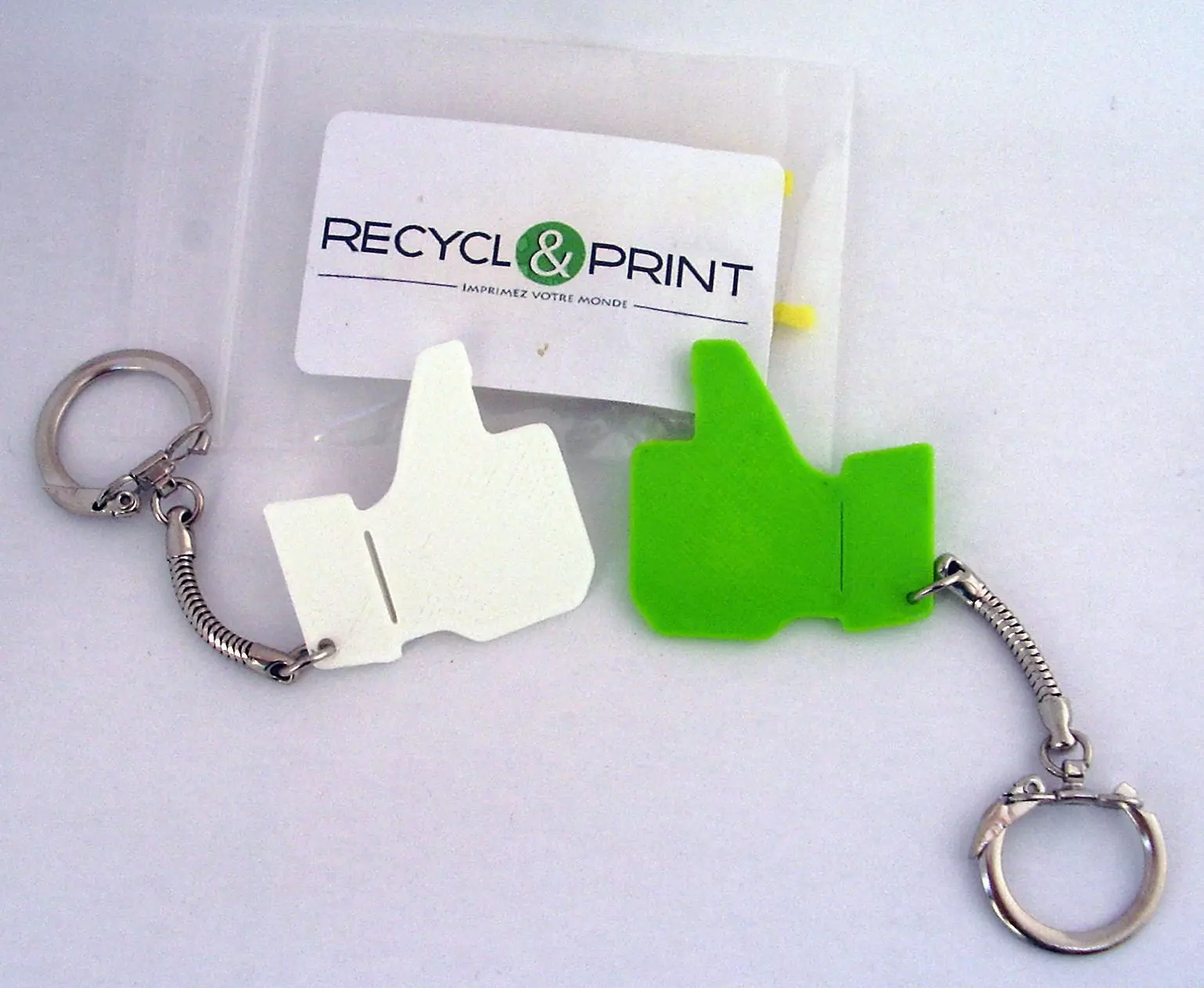 Like keychain 3D print model_0