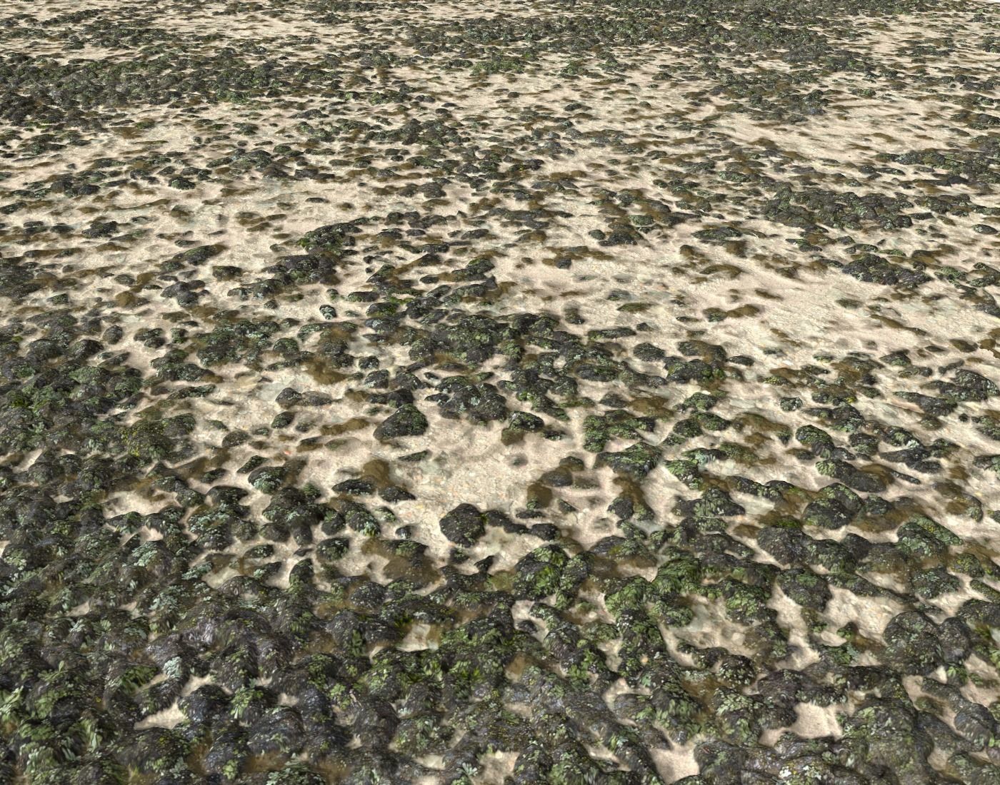 Sand and Gravel Seamless Pack PBR Texture_14