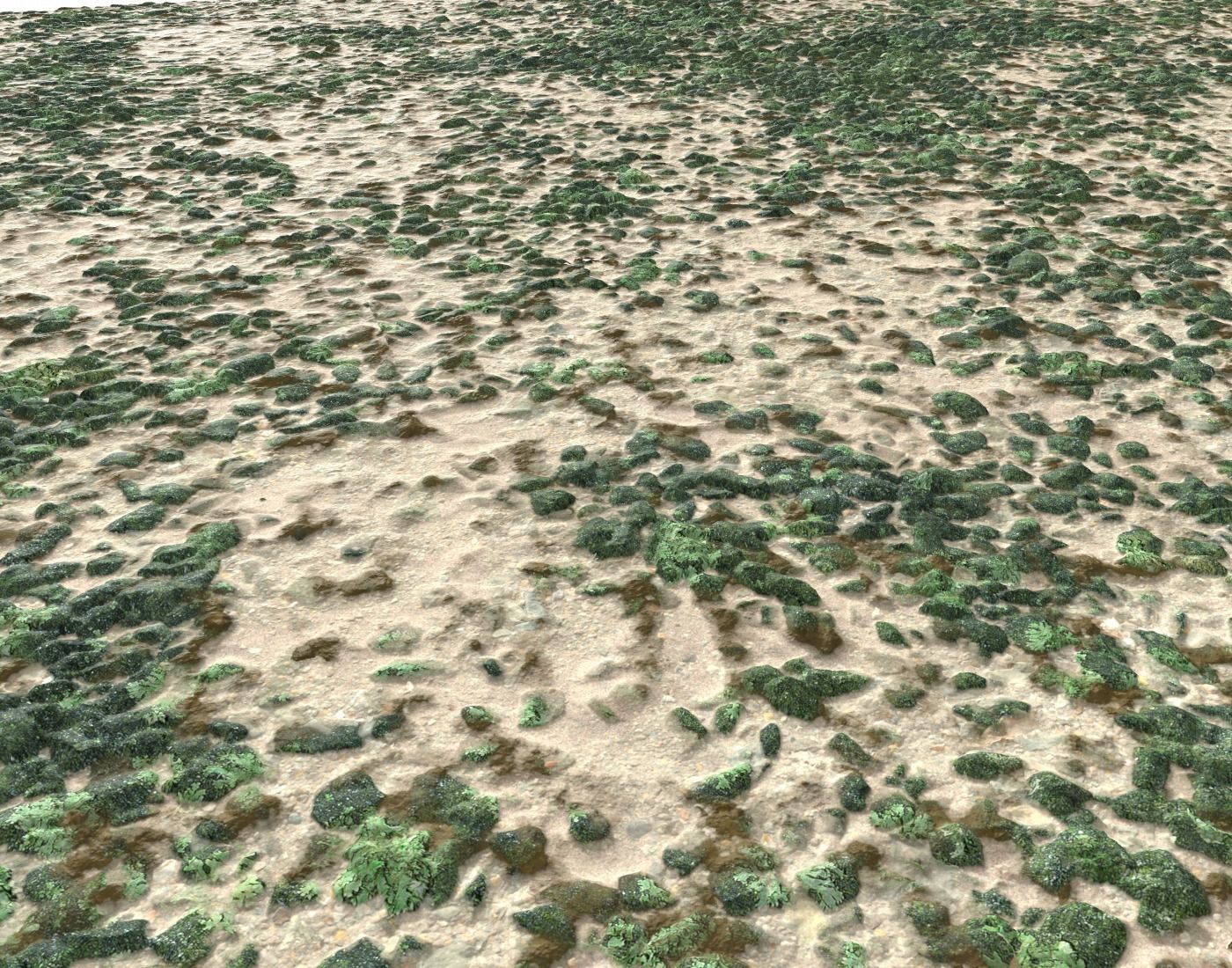 Sand and Gravel Seamless Pack PBR Texture_9