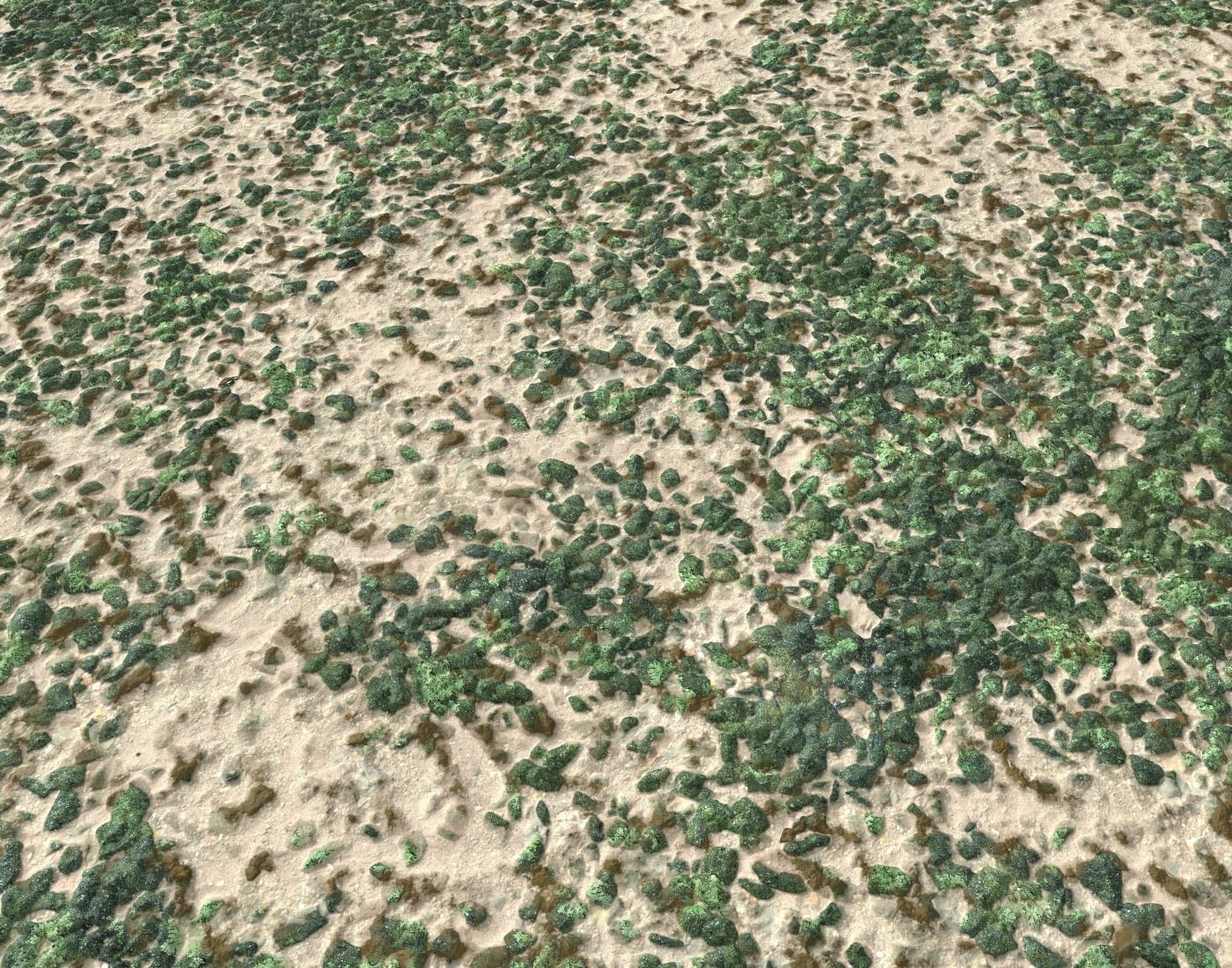 Sand and Gravel Seamless Pack PBR Texture_10