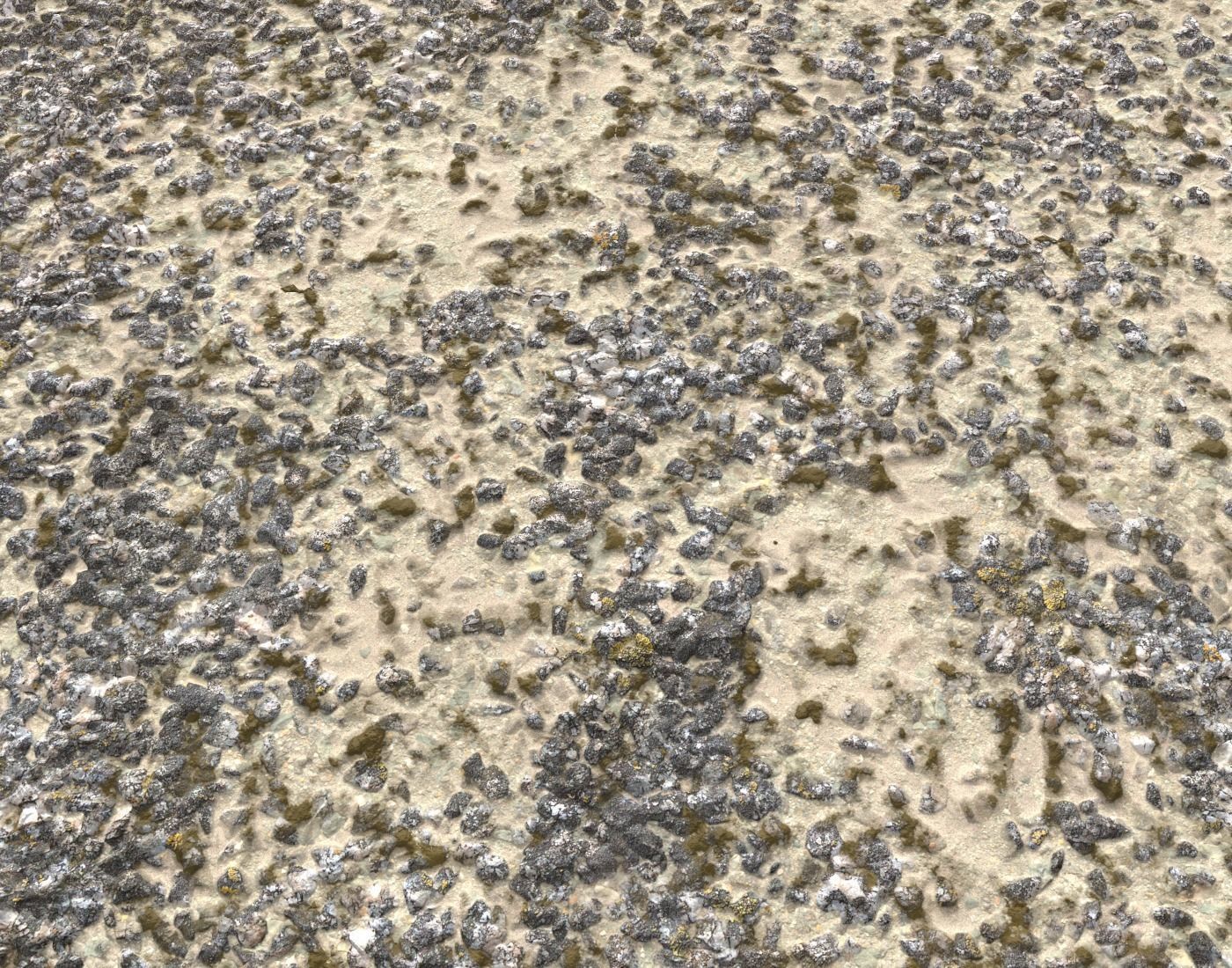 Sand and Gravel Seamless Pack PBR Texture_2