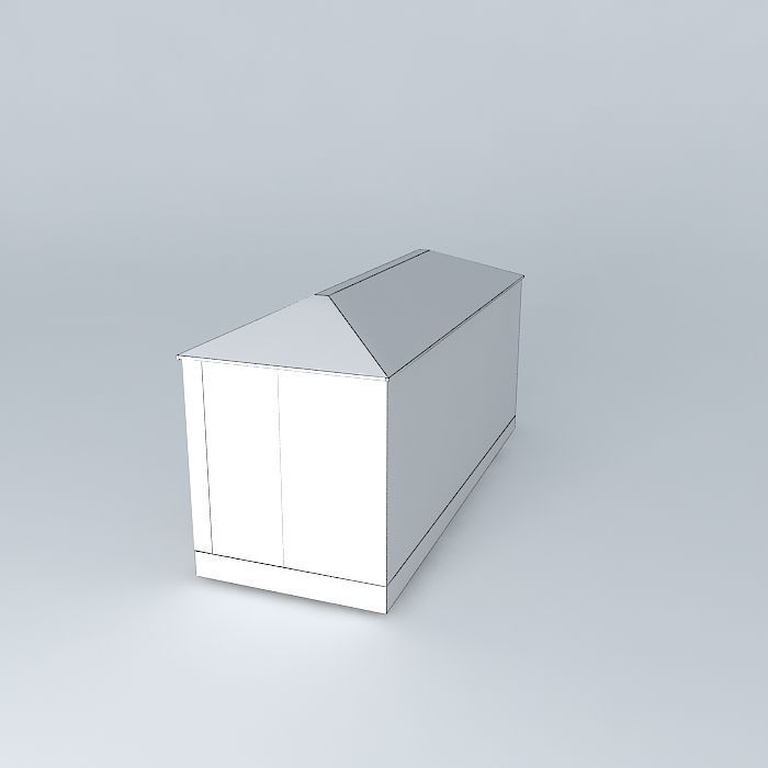 Rozaje Municipality building 3D model_3