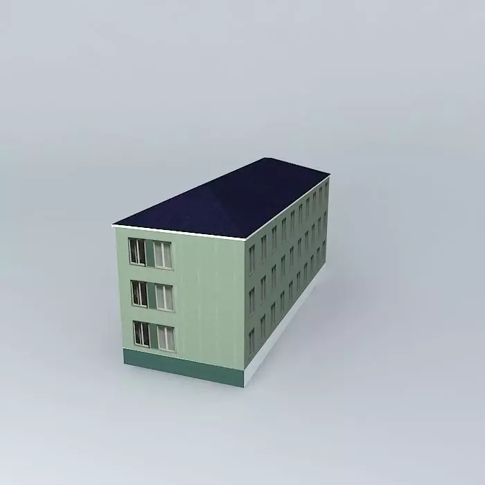 Rozaje Municipality building 3D model_0