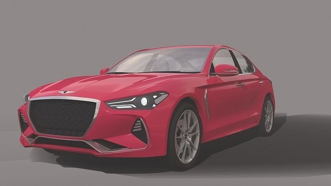 Genesis G70 2018 - UNITY3D  3D model