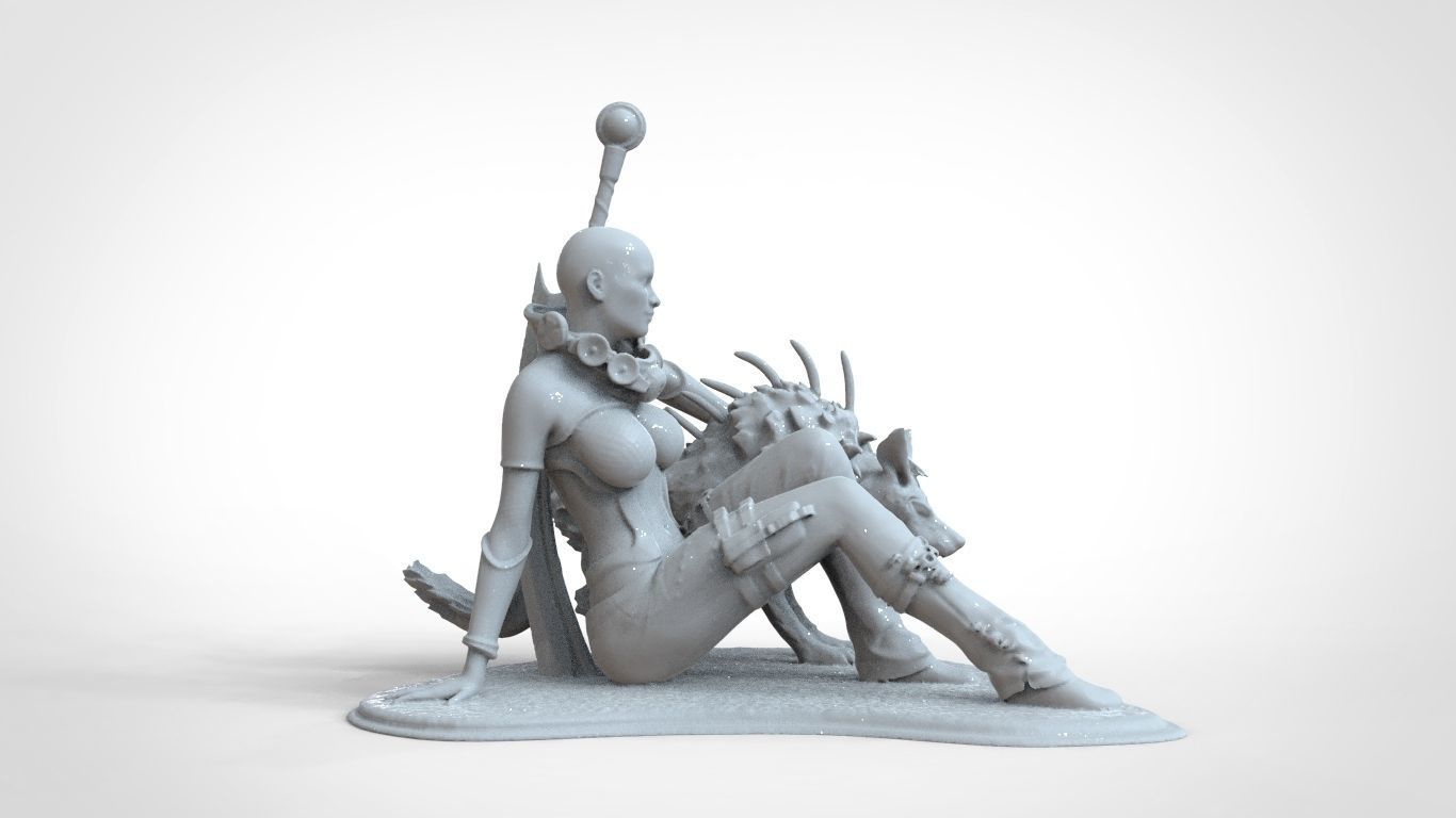 rest after the battle 3D print model_5