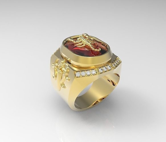 Ring Man 2 Free 3D print model
