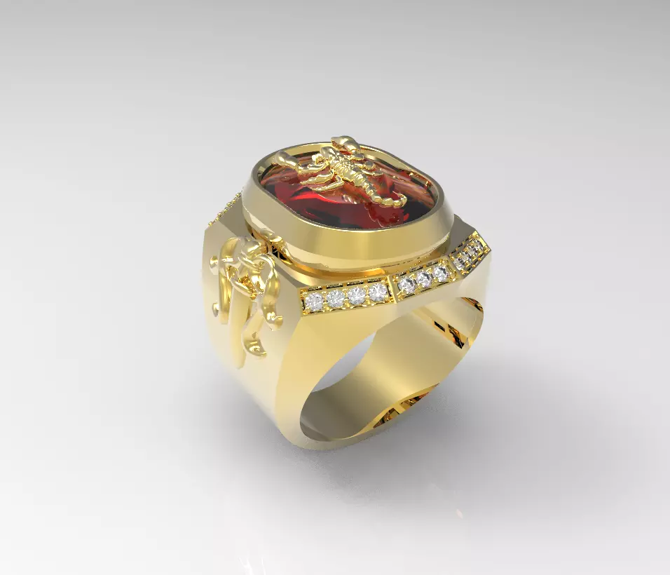 Ring Man 2 Free 3D print model